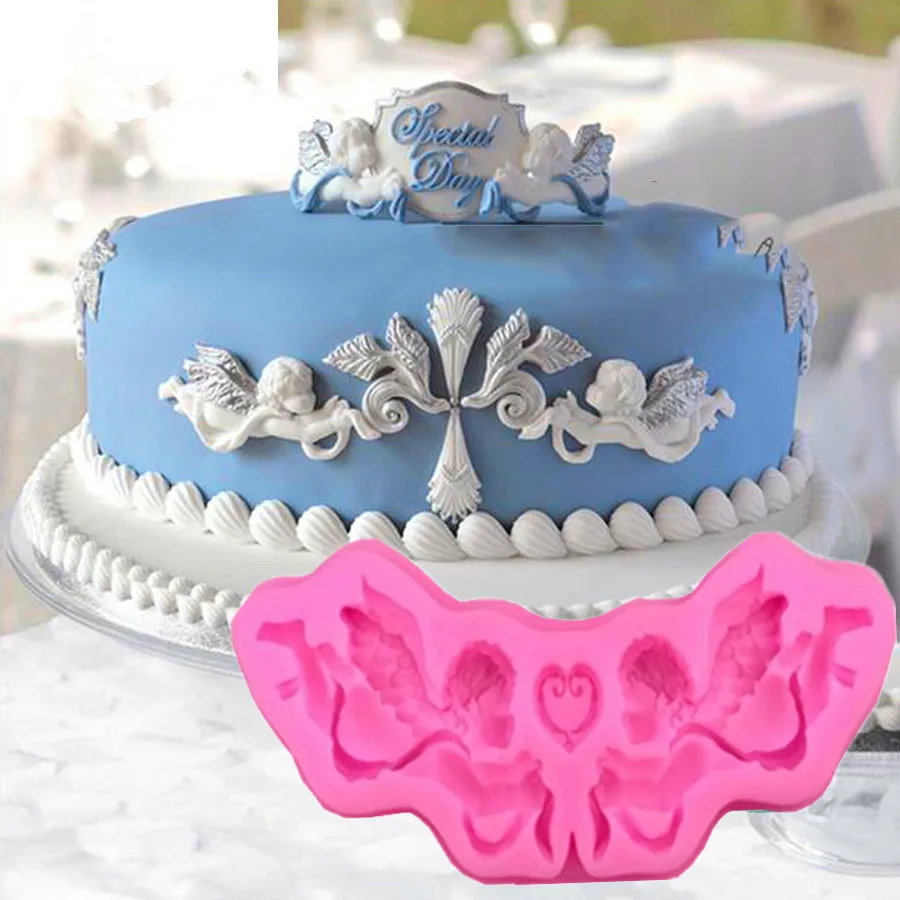 Силиконовая форма для ручной работы симметричная шоколадного торта десерта с