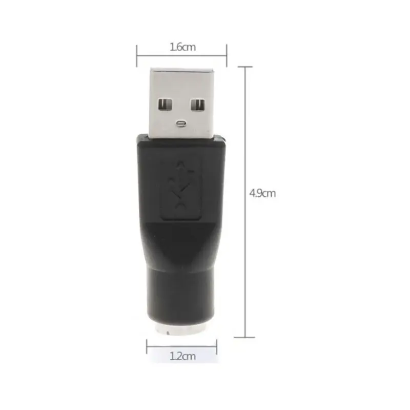2 цвета кабель адаптер для PS2 интерфейс конвертер для PS/2 к USB адаптер головка К U порт USB переключатель клавиатуры разъем для мыши
