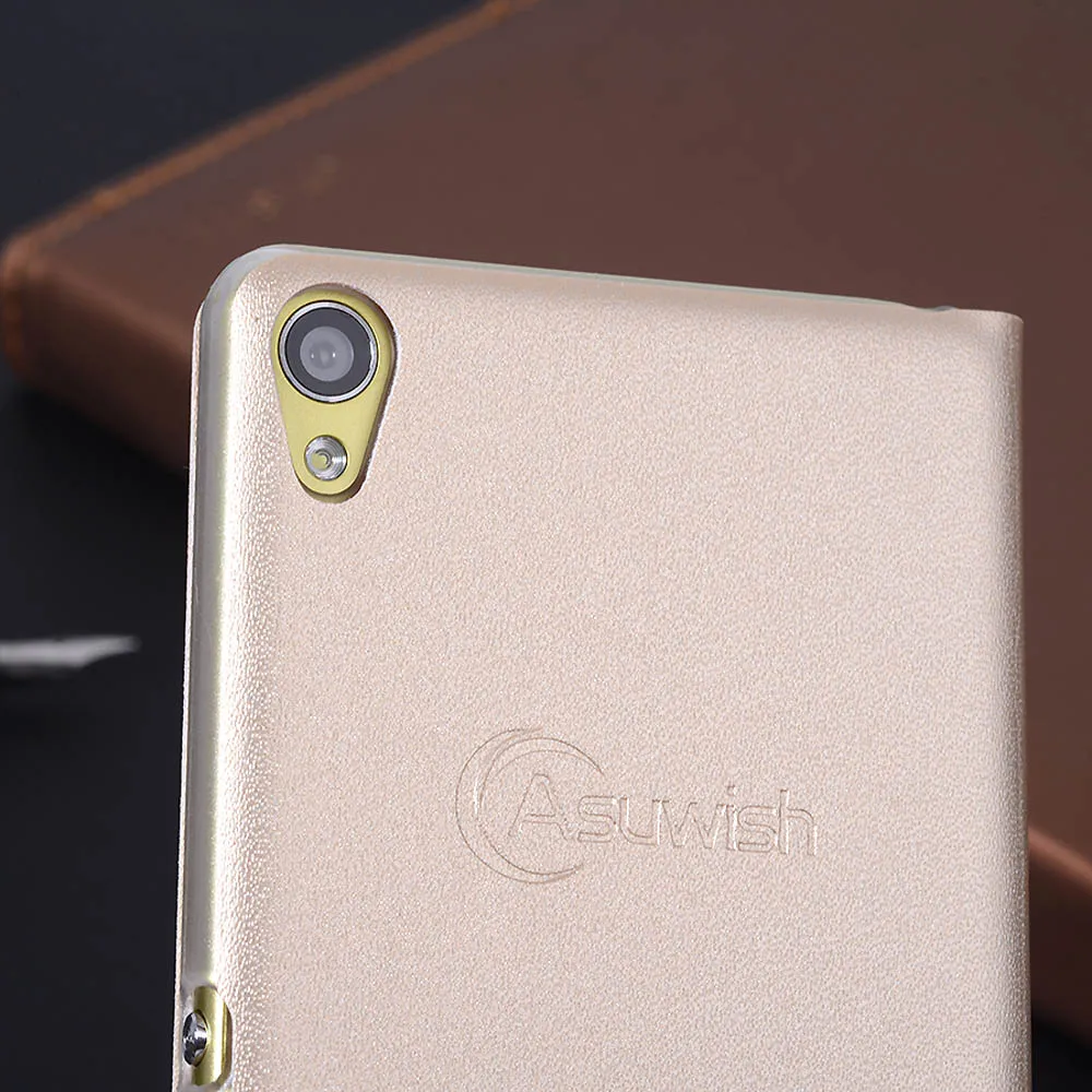 Кожаный чехол с откидной крышкой для Sony Xperia XA XperiaXA SonyXA F3111 F3113 F3115 Dual F3112 F3116