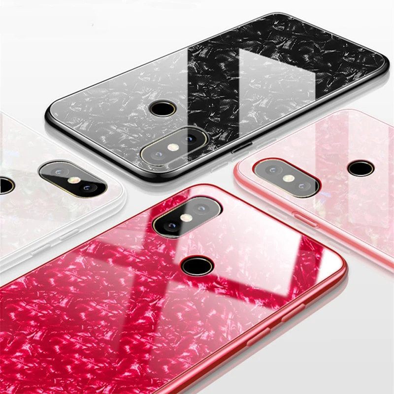 Для Coque чехол для Xiao mi Red 6A 6 Pro s Xio A2 Lite задняя крышка из закаленного стекла