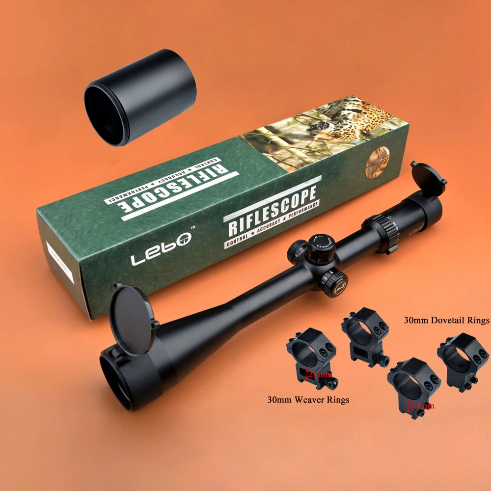 Lebo Scope 6 24x50 SF выгравированное стекло Mil Dot первая фокальная плоскость FFP дальний