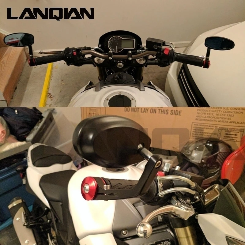 

For Yamaha xmax 125 250 300 400 X MAX 2017 Universal 22MM 7/8" CNC Motorcycle Adjustments Mirror Side Mirrors Rear View Mirror