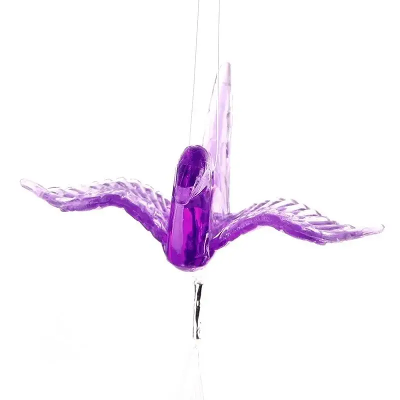 Пластиковые журавли для ветряных колокольчиков садовое украшение украшения