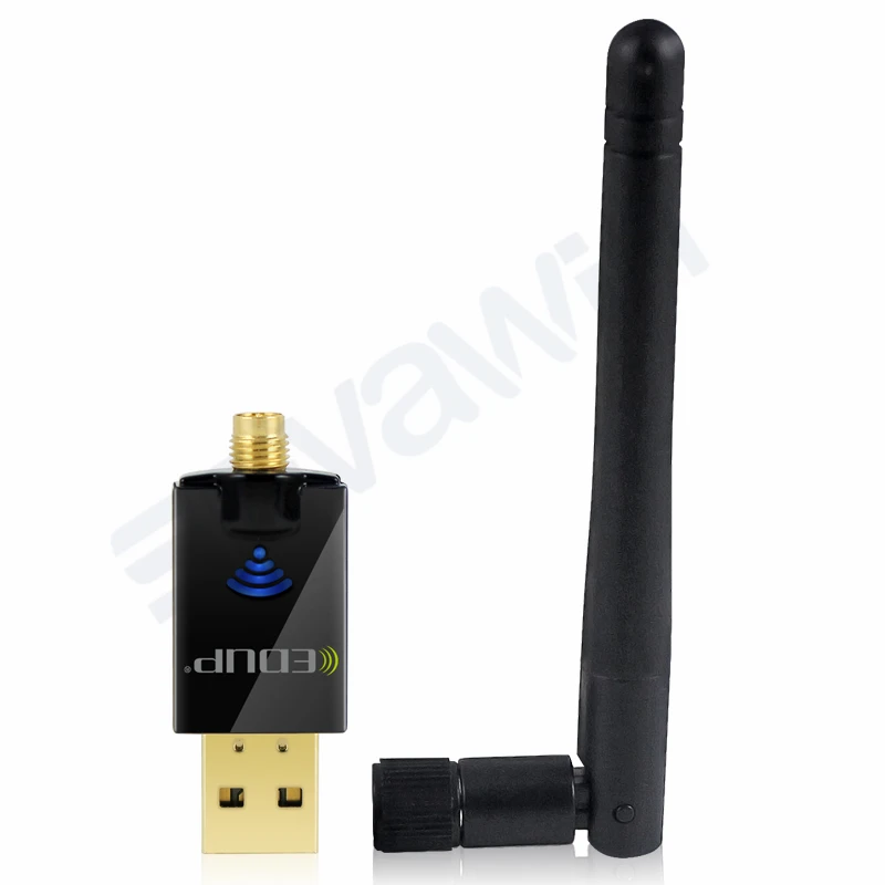 Сетевая карта двухдиапазонный адаптер Wi Fi 802.11ac беспроводная антенна для ПК USB