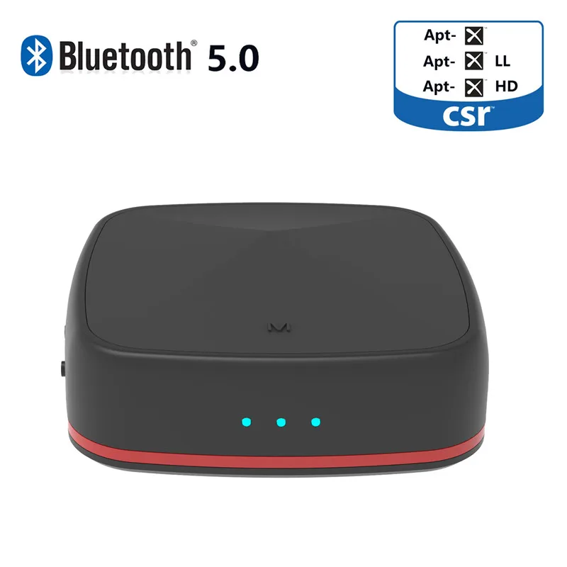 Bluetooth 5,0 передатчик приемник CSR8675 Aptx HD/LL музыка беспроводной аудио адаптер RCA/3,5 мм AUX Jack/SPDIF для Xiaomi ТВ ПК автомобиля