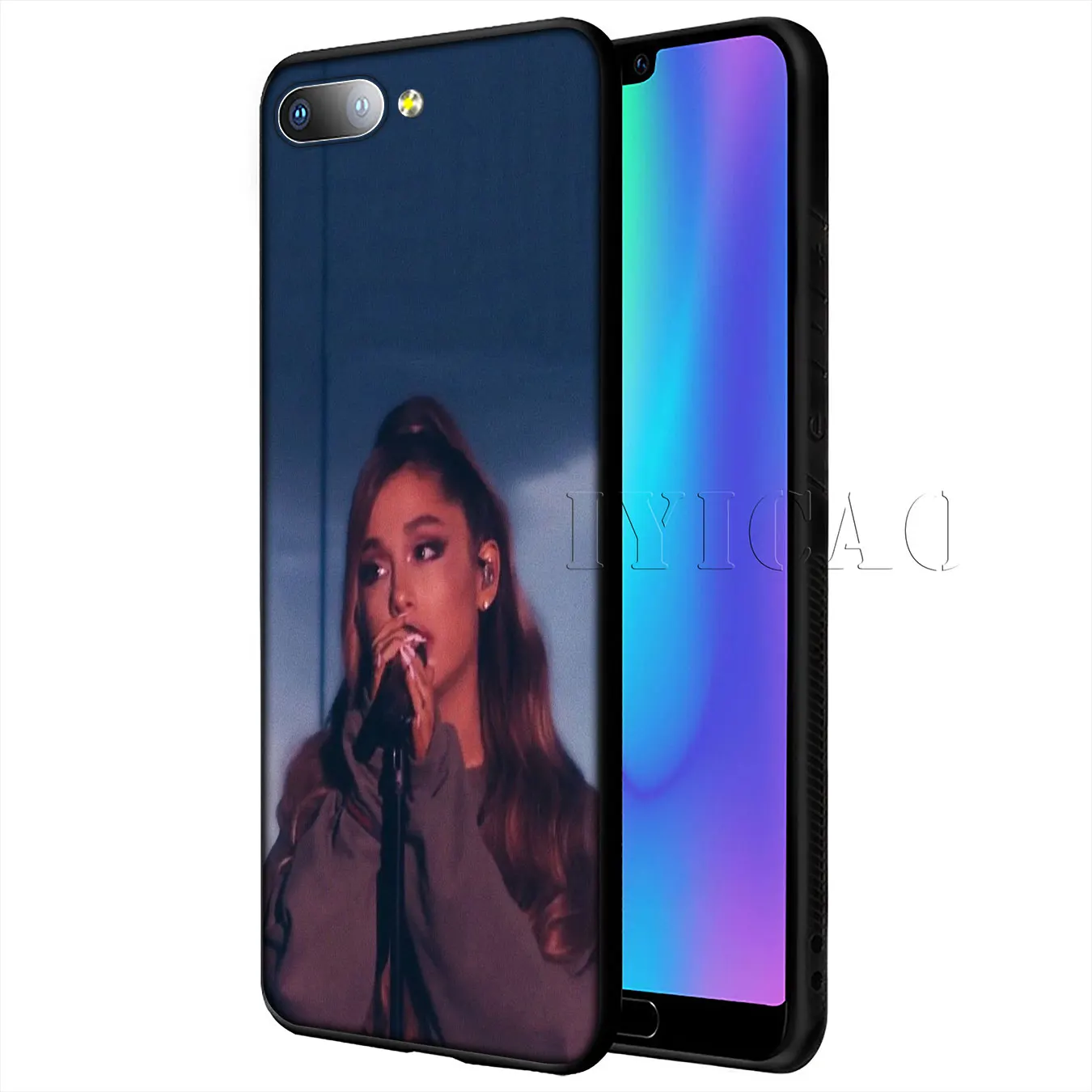 Пикантные ультратонкие Чехлы Ariana Grande для Huawei Y9 Y7 Y6 Prime 2019 Honor 20 8C 8X 8 9 9X 10 Lite 7C 7X 7A Pro |