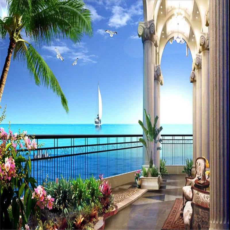 Обои для студийной фотосъемки на заказ обои настенная наклейка HD вид море