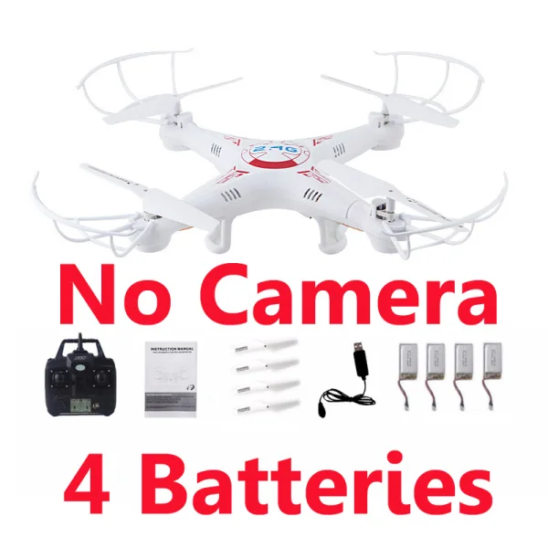 X5 4 Batteries X5C мотор квадрокоптера дрон для селфи радиоупровляемый дрон детский вертолет квадрокоперы радиоуправляемые игрушки для детей дрон квадрокоптер с камерой вертолет квадракоптер дрон с камерой квадракоптер с камерой - Цвет: X5 4 Batteries