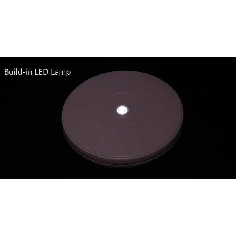 Электрический вращения вертушки 10 &quot25 см светодио дный Light 360 градусов для