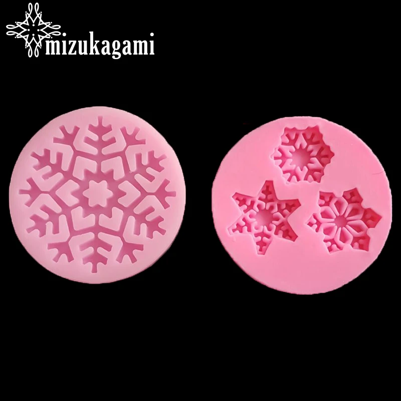 

1pcs UV Resin Jewelry Liquid Silicone Mold Snowflakes Flowers Resin Charms Molds For DIY Intersperse Making Jewelry Mold