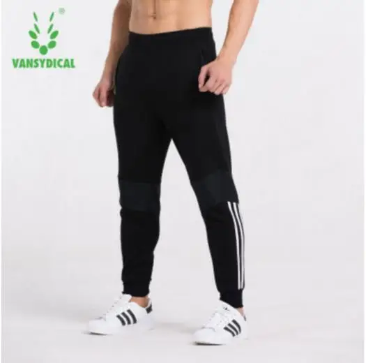 Мужская Футбол Тренировочные Брюки хлопок Мужские Фитнес-Тренировки Jogger Мужчины
