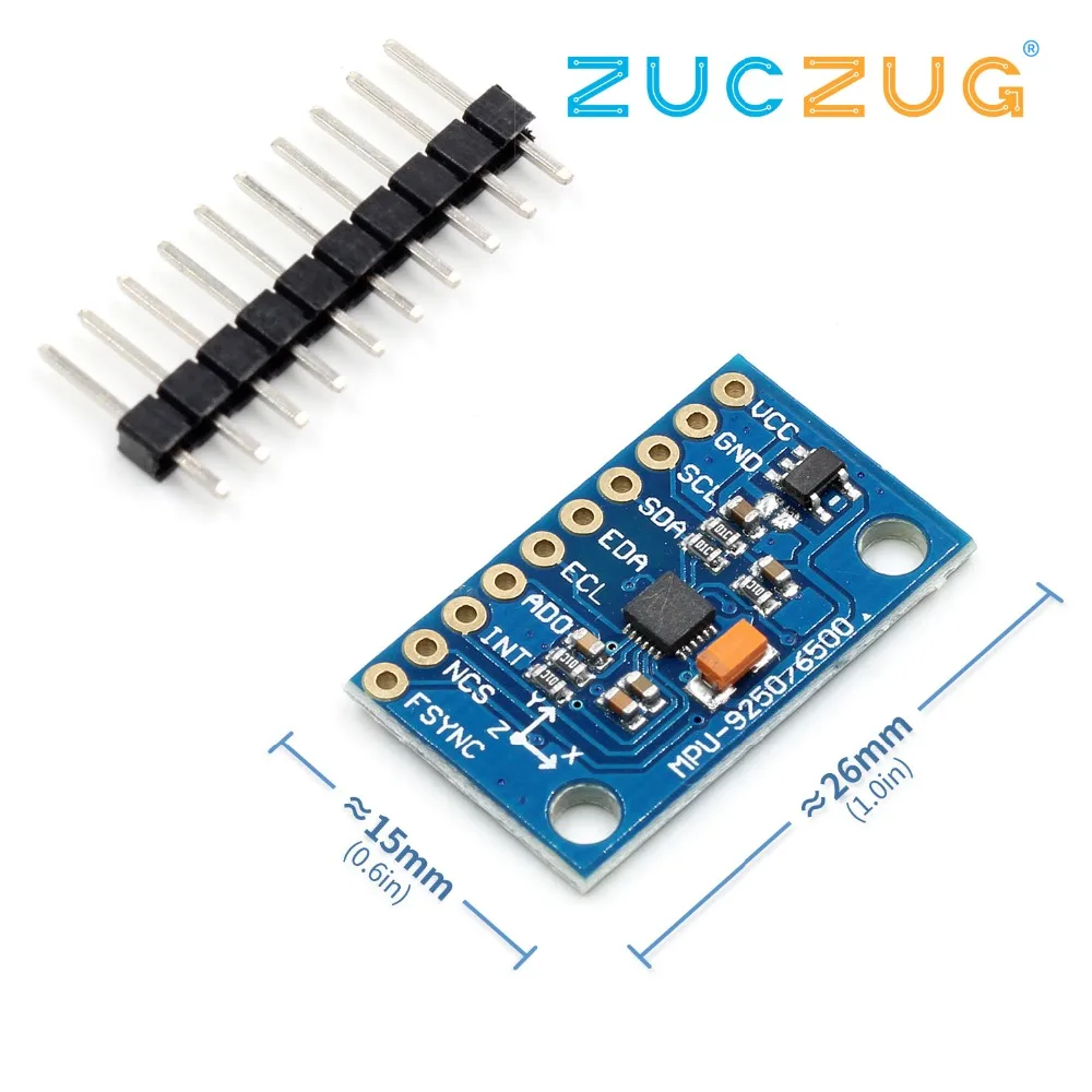 1 Набор IIC/I2C MPU 9255 MPU9255 трехосевой гироскоп + акселератор магнитометр Модуль
