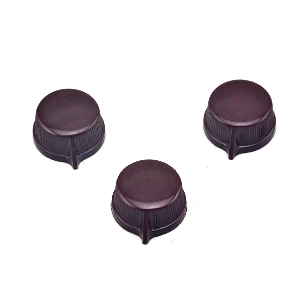 3X DAKA WARE Pedal Knobs for Klon Centaur Overdriver Guitar Effects Pedal  box Brown free shipping