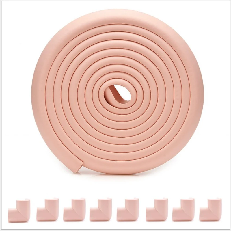 Protector de esquinas de protecci&oacute;n para ni&ntilde;os, 5 M + 8 unidades, seguridad para beb&eacute;s, protectores de bordes y esquinas, forma de &aacute;ngulo, cinta gratis, venta al por mayor-3