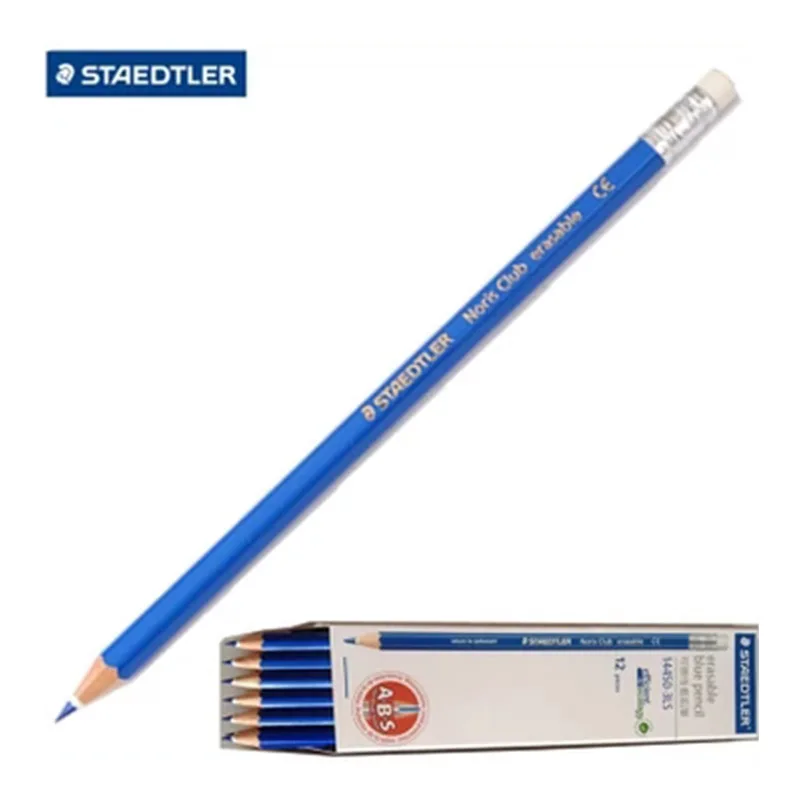 2 шт./лот STAEDTLER 14450 цветные карандаши карандаш + резиновый Аниме/граффити/красный