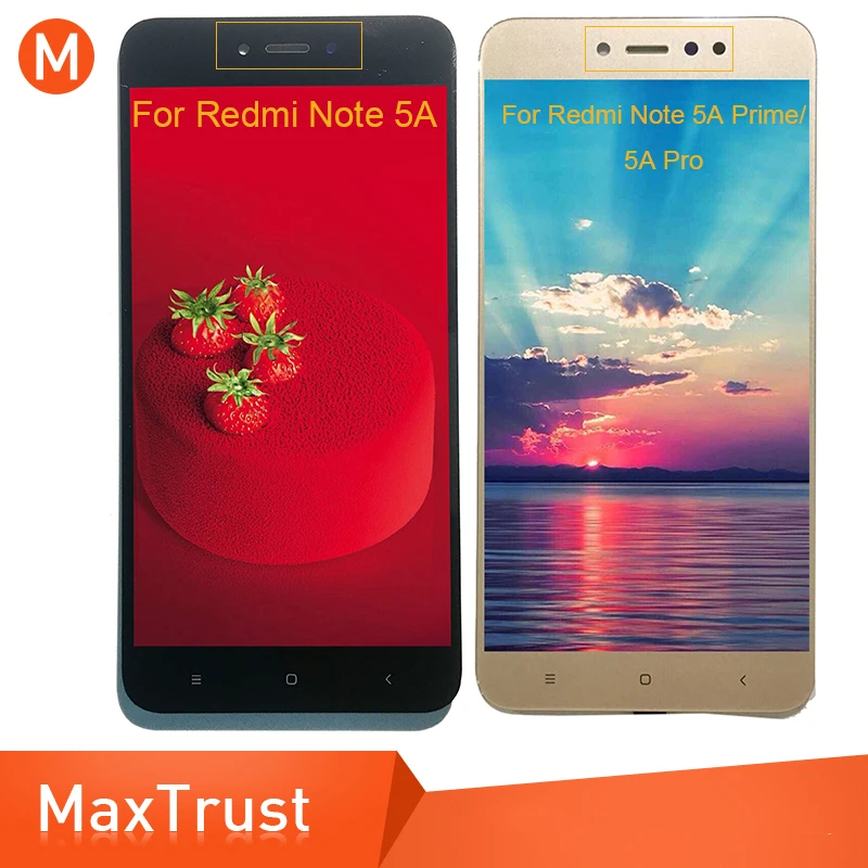 Высокое качество 5 &quotдля Xiaomi Redmi Note 5A/Note 5A Prime Pro ЖК дисплей и сенсорный экран
