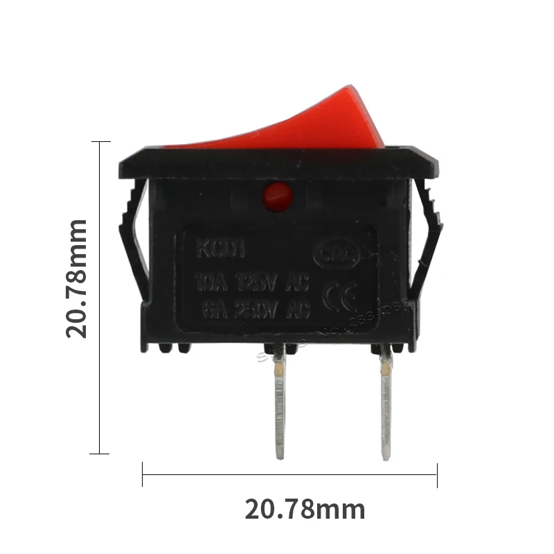 2 штифта 6A/250VAC 10А/125VAC SPDT кулисный переключатель лодки положения файла вкл. Замок с