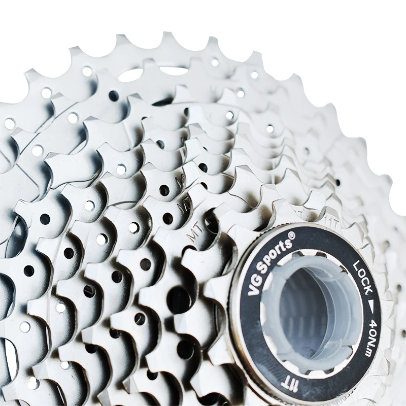 MTB 11-34T 10 скоростей кассета велосипедная Звездочка свободного хода cdg 10S горный велосипед свободного хода 36T Сверхлегкий 389g серебристый VG спортивный