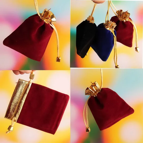 9*12cm fabric organic natural promotional cotton bag gift drawstring pouch customize 50pcs |