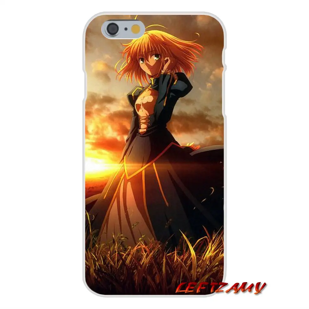 Fate Zero Stay Night Saber аксессуары чехлы для телефонов Motorola Moto G LG Spirit G2 G3 Mini G4 G5 K4 K7 K8 K10 V10 V20