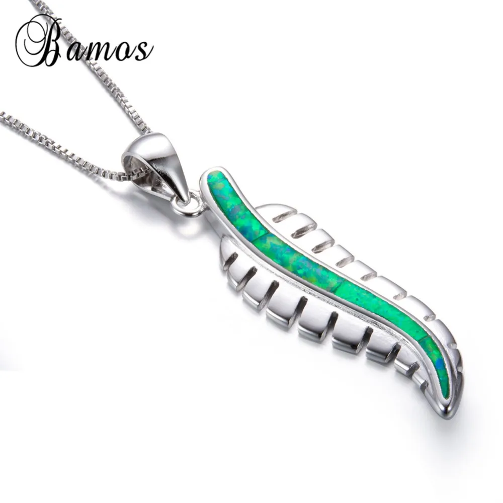 Ожерелье женское из серебра с подвеской в форме листа|sterling silver necklace|925 sterling