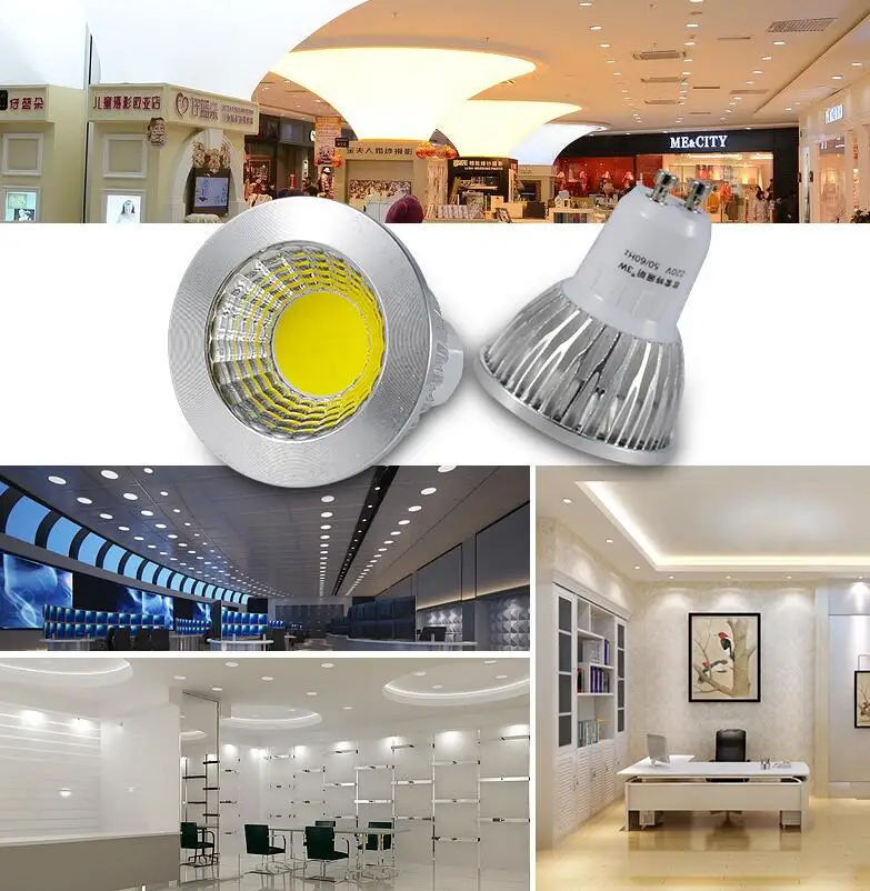 1 шт. суперъяркие светодиодные лампы GU10 e14 e27 b22 85 265 в 9/12/15 Вт|b22 led|spotlight hidspotlight lamp |
