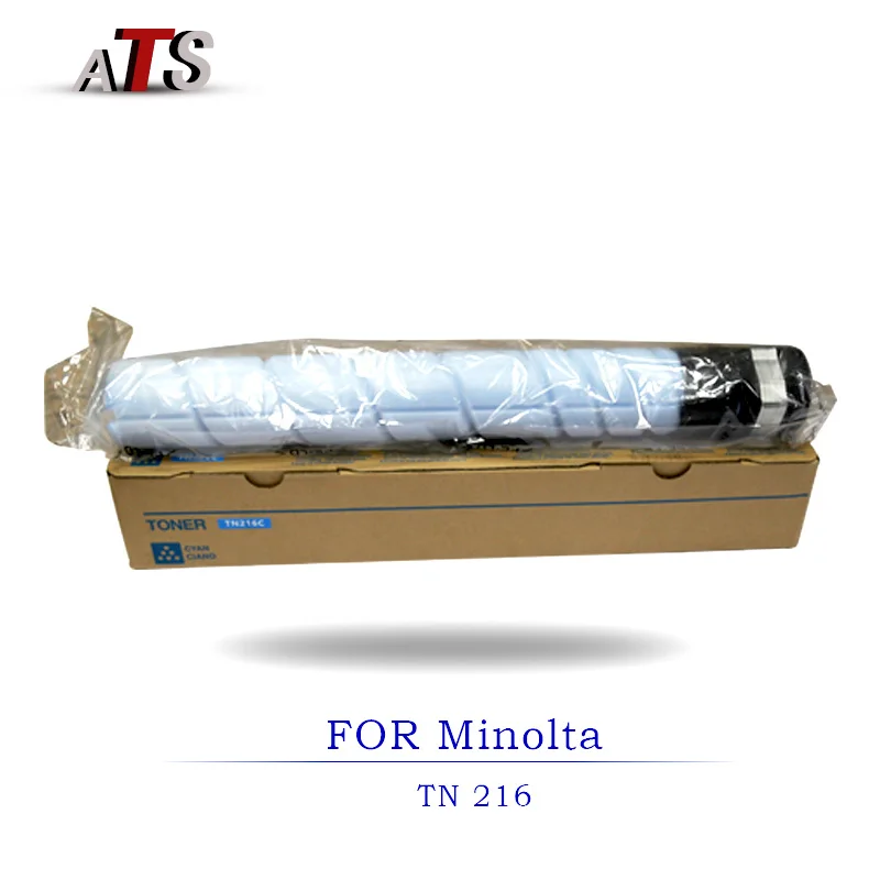 1 шт. BK524G CMY437G тонер картридж CMYK порошок для Konica Minolta TN216 Bizhub C220 C360 C280 совместимый