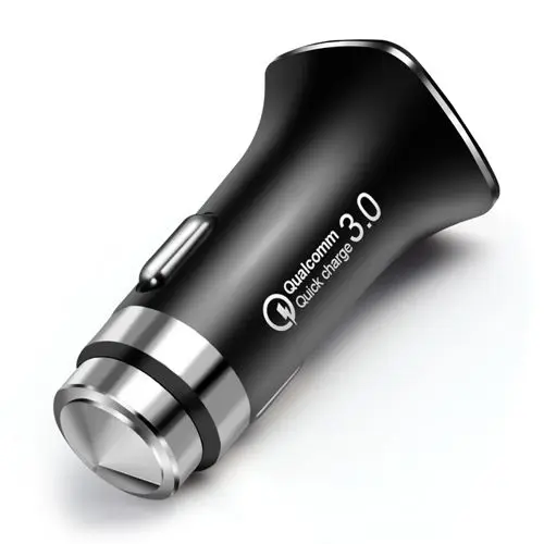 Автомобильное зарядное устройство QC 3 0 с Micro USB нейлоновый провод для Samsung galaxy A6 J3 J5