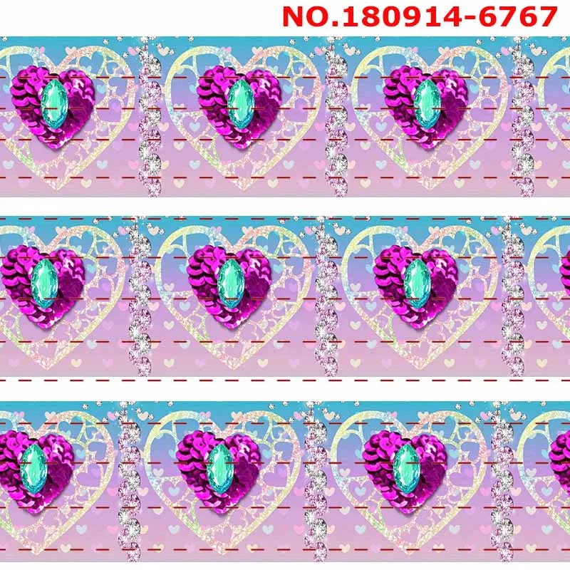 10 ярдов-разные размеры-фиолетовая Хрустальная лента с принтом корсажная | Дом и