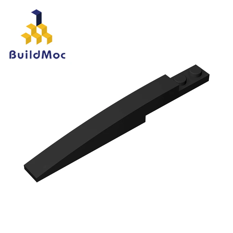 BuildMOC 13731 85970 1x10 изогнутый кирпич строительные блоки детали сделай сам развивающие