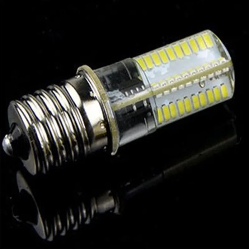 20 шт./лот новый продукт E17 свет AC220-240V 6 Вт 3014SMD 64 светодиодов лампы холодный белый