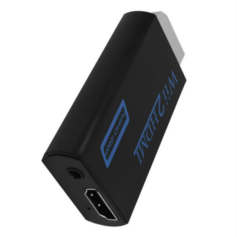 Wii to HDMI конвертер для HDTV Поддержка FullHD 720P 1080P 3 5 мм аудио Wii2HDMI адаптер|Кабели HDMI| |