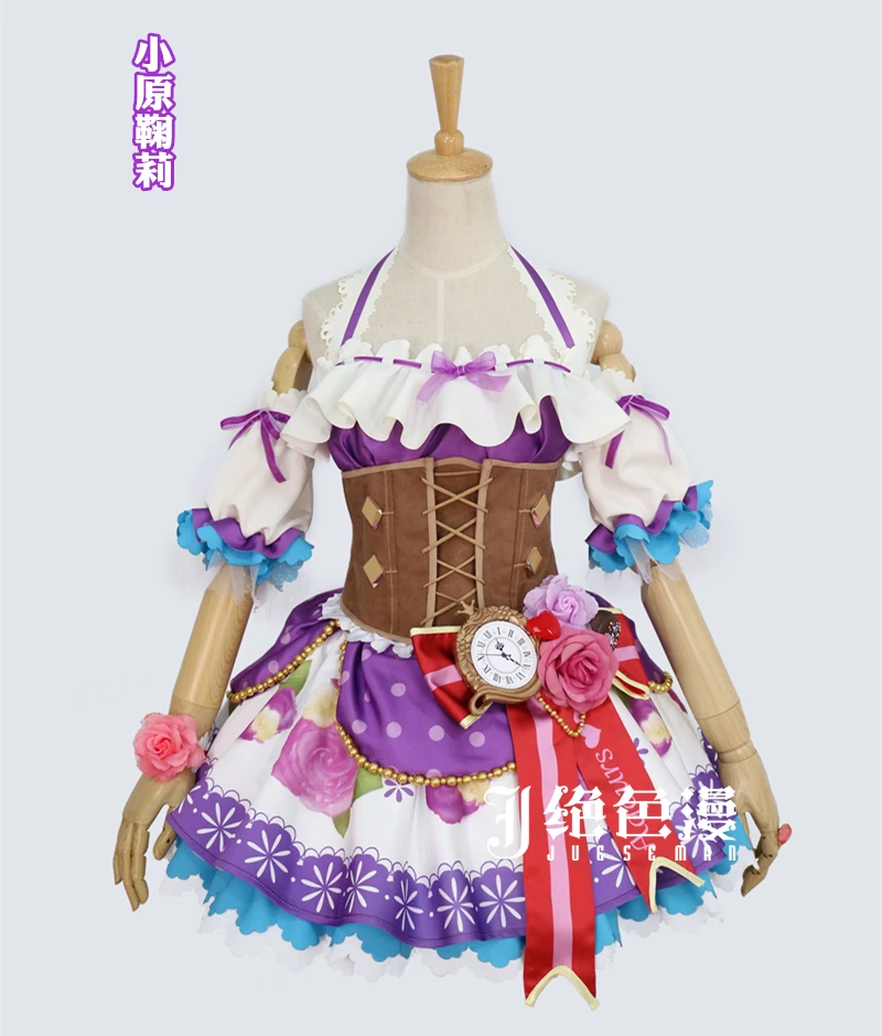 Любовь жить! Солнце! Aqours Валентина боготворили Горничной Лолита форма Косплэй костюм