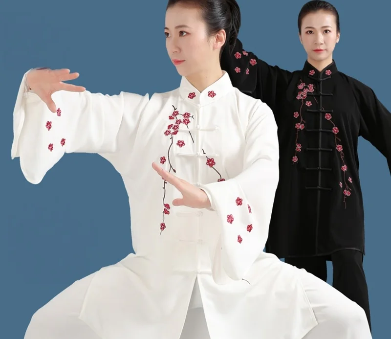Костюм китайского воина, одежда для Тай-Чи, костюм шаолина кунг-фу, традиционная вышивка, костюм Тан, костюм Тай-Чи-ушу, TA1518