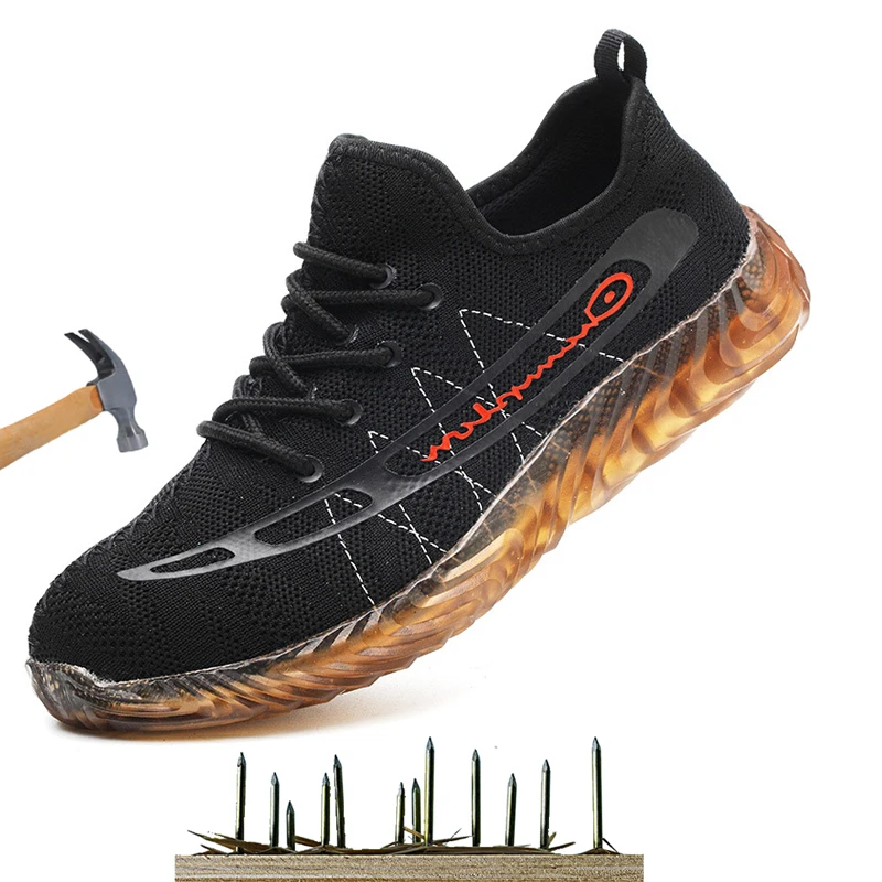 Новинка 2019 г. брендовая Высококачественная обувь со стальной головкой для работы