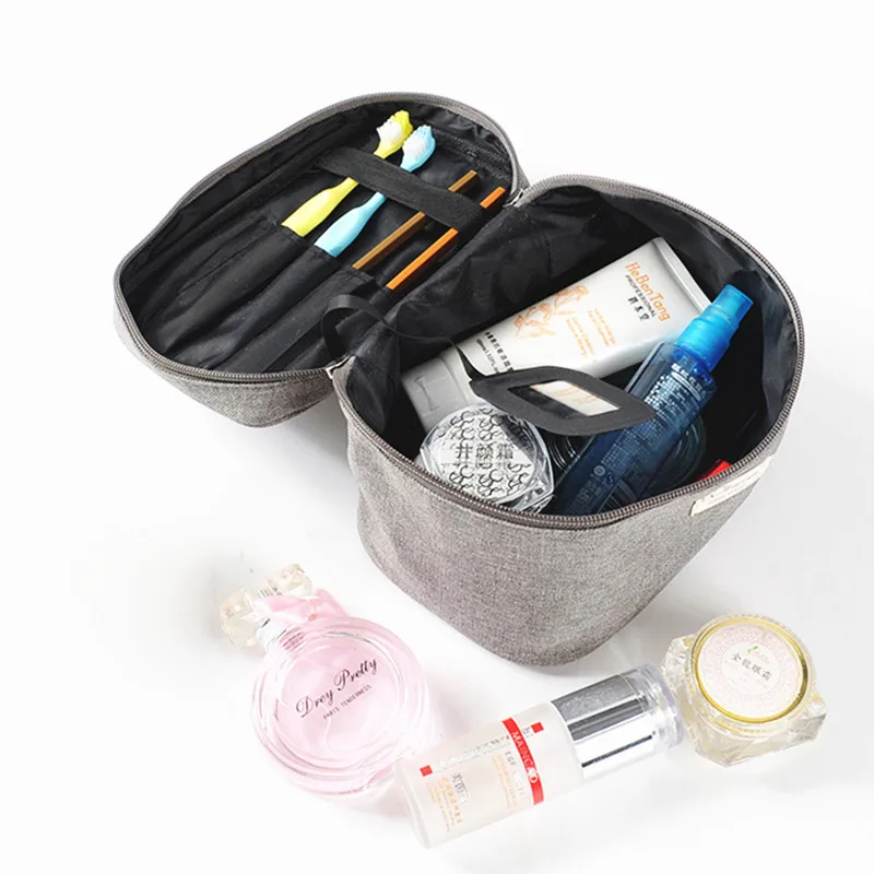 Free shipping Multi-color Hotel travel makeup storage bag wash pouch holder cases with handle Korea style handbag | Дом и сад