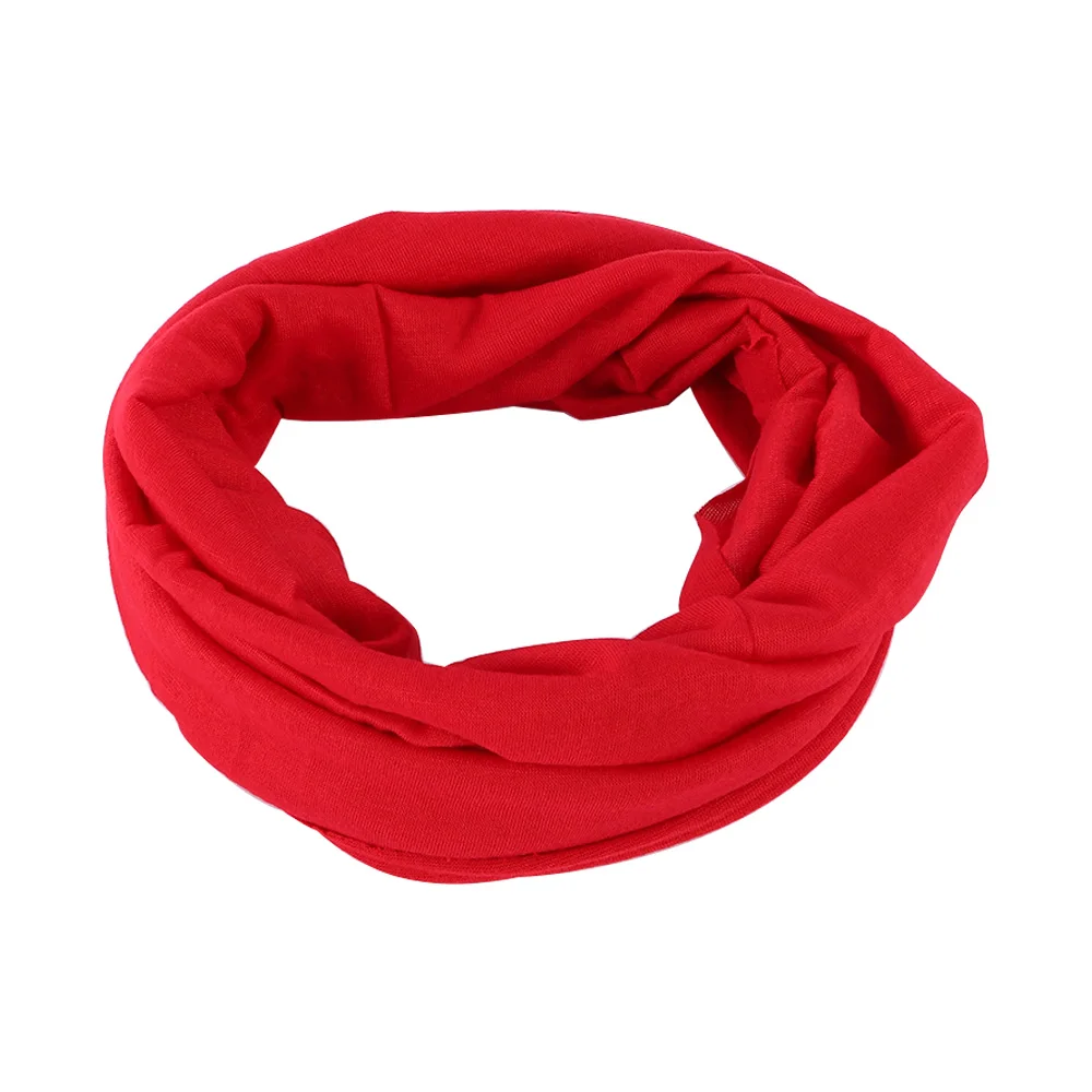 Однотонный брендовый новый шарф унисекс бандана маска для лица шеи гетры снуд