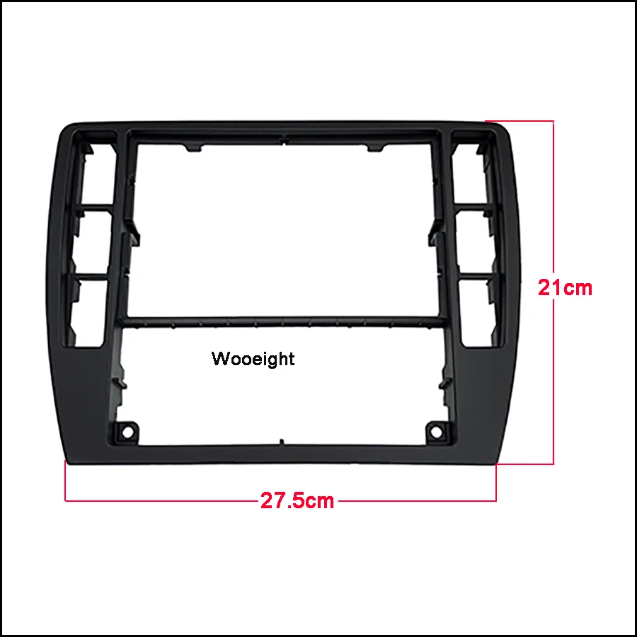 Внутренняя панель из АБС пластика Wooeight 3B0858069 с обшивкой радио лицевая рама
