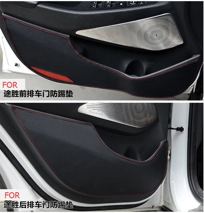 Xukey для HYUNDAI TUCSON двери анти-удар коврик двери защита от ударов коврик