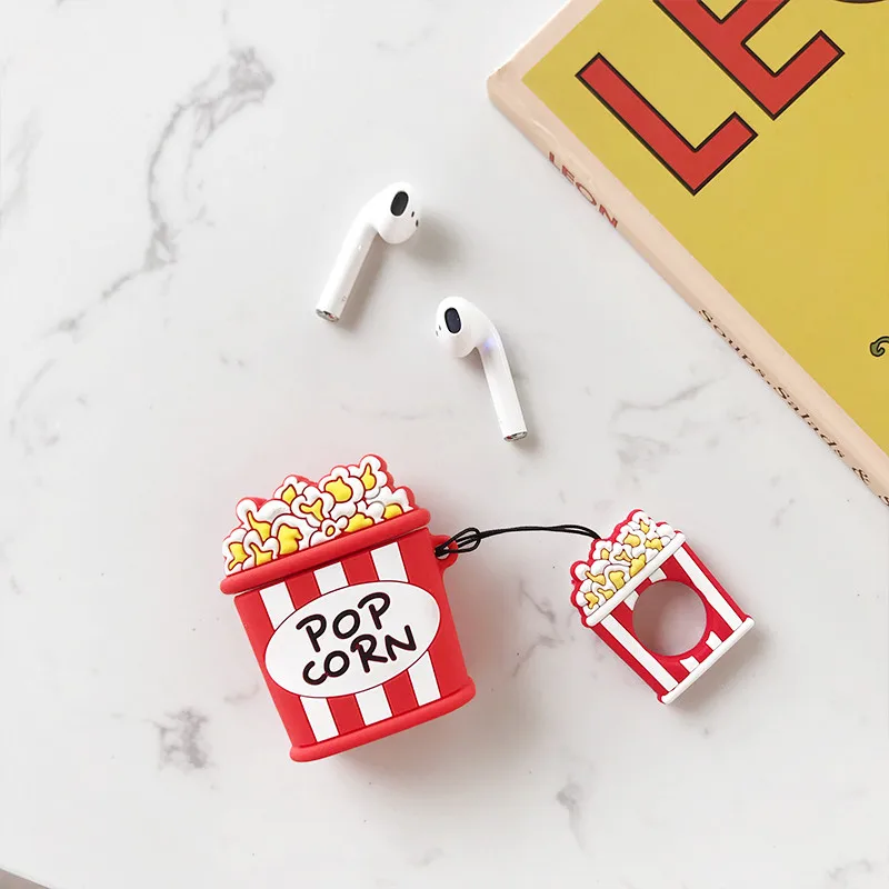 Свежий McDonald Carto ТПУ 3D милый силиконовый Bluetooth беспроводной чехол для наушников AirPods зарядная коробка защитный чехол Аксессуары
