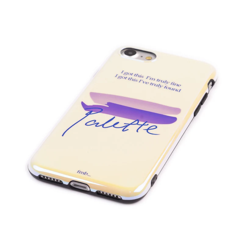 Cuptakes Luxury Glossy IMD Soft Silicone Case for iPhone 7 8 X 6 6S 8Plus Cover Cute quotes message Love found got this Fundas |