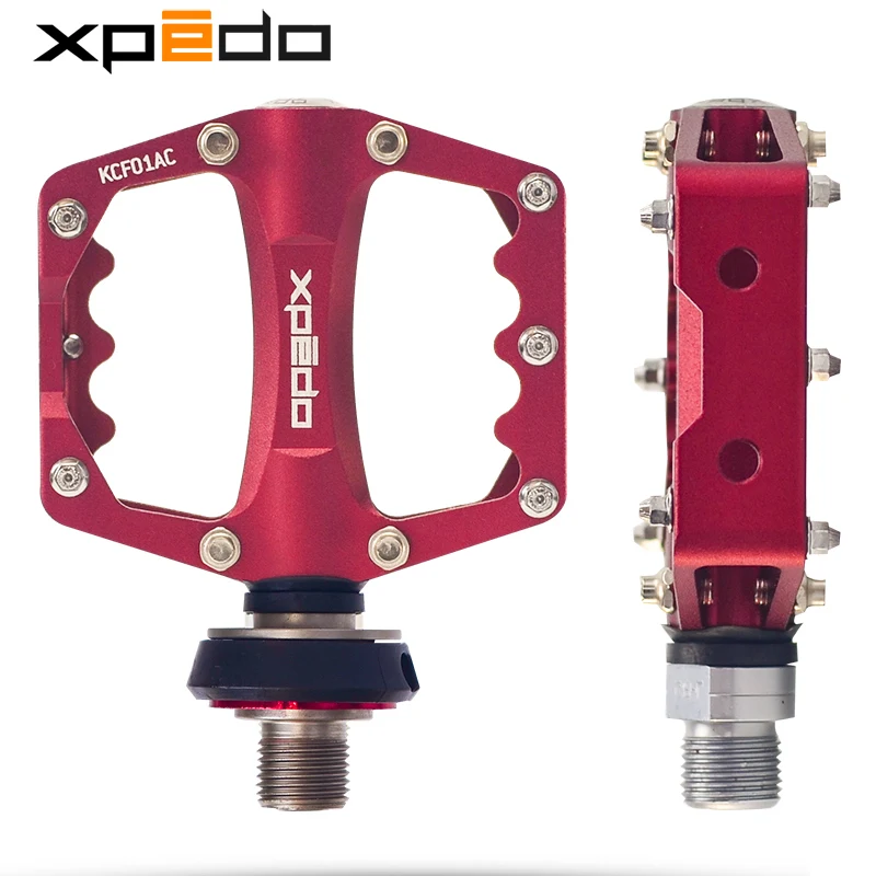 Горячая wellgo Xpedo QRD-KCF01AC быстросъемные подшипники/нормальная MTB Дорожная педаль с 3 подшипниками высокопрочный сплав горная педаль