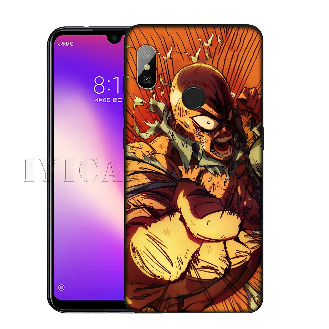 Силиконовый мягкий силиконовый чехол японского аниме One Punch Man для Xiaomi Redmi K30 K20 8A 7A