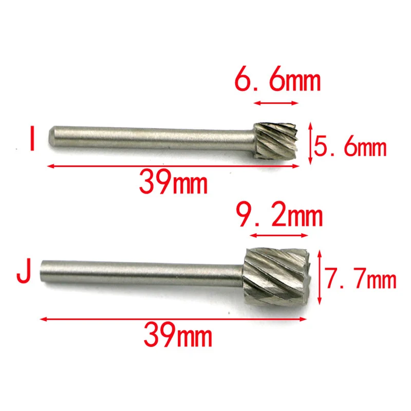 10 шт HSS Dremel фрезерный дерево роторное фрезерование ротационный напильник