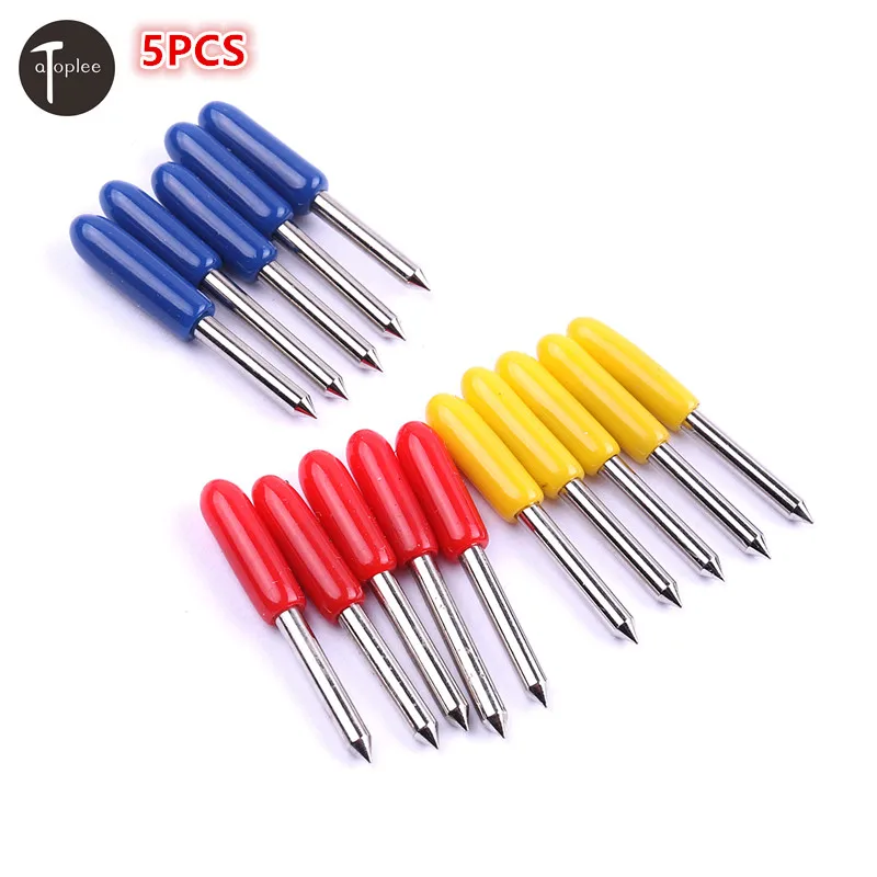 5PCS 30/45/60 Degree Cutting Plotter Blade Cutter Blades Cemented Carbide for Media Up To 0.25mm Thick Standard Vinyl | Инструменты