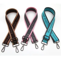 women bag straps handles wide colorful crossbody shoulder bag strap replacement strap accessory adjustable nylon belt kz151325