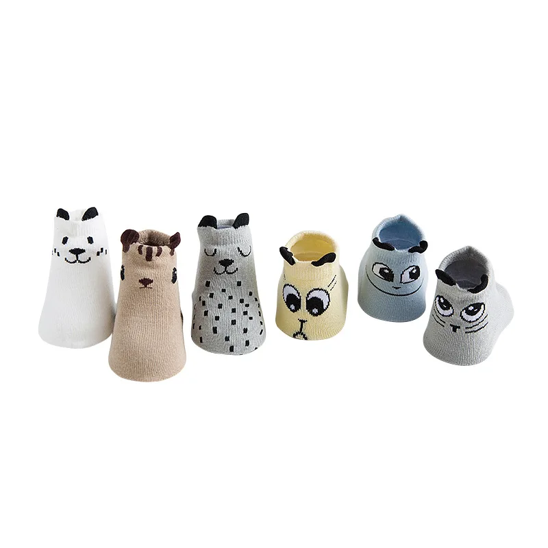 2019 Newborn Baby Socks Soft Cotton Animal Toddler Unisex Boys &amp Girls Cute Casual Infant kids lovely socks 0-3Years | Детская одежда