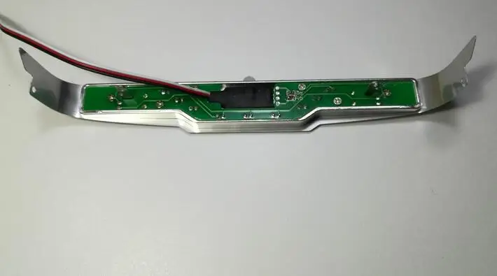 0 5 мм зеркало из нержавеющей стали Передняя панель led крыши бар огни для 1/14 Тамия