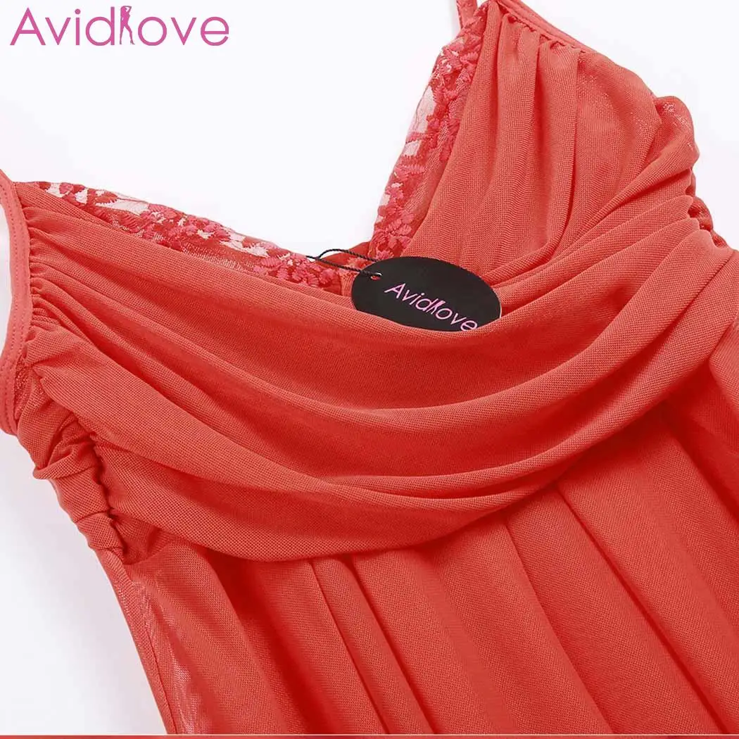 Avidlove женские сорочки костюмы сексуальное нижнее белье кружевное эротическое