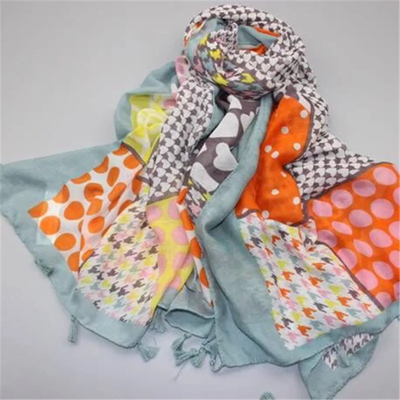 Новые модные женские туфли из хлопка и льна шарф женский плед горошек Мягкая